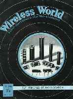 Cover of Wireless World magazine Cover of Wireless World magazine