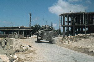 Wikipedia photo: Israeli troops in South Lebanon, June, 1982 Wikipedia photo: Israeli troops in South Lebanon, June, 1982