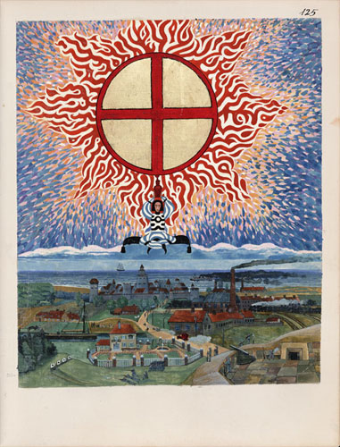 Photo credit: Foundation for the Works of C. G. Jung; a page from the Red Book by Jung Photo credit: Foundation for the Works of C. G. Jung; a page from the Red Book by Jung