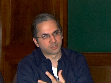 Photo Credit: Julia Vitullo-Martin; Description: Ehsan Masood in Cambridge Photo Credit: Julia Vitullo-Martin; Description: Ehsan Masood in Cambridge