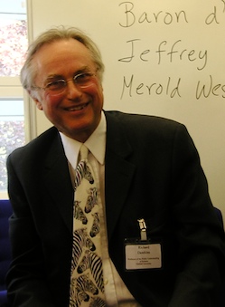 Photo credit: Julia Vitullo-Martin; Description: Richard Dawkins, lecturing at Templeton-Cambridge Journalism Fellowships Photo credit: Julia Vitullo-Martin; Description: Richard Dawkins, lecturing at Templeton-Cambridge Journalism Fellowships