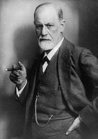 photo:  Sigmund Freud, by Max Halberstadt, 1914