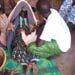 Photo Credit: Jori Lewis; Description: Traditional healer at work