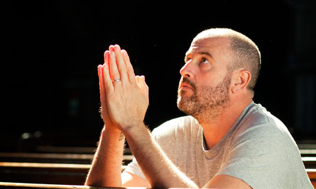 Photograph: David Levene; Description: James Frey has written a new life of Jesus set in contemporary New York. Photograph: David Levene; Description: James Frey has written a new life of Jesus set in contemporary New York.