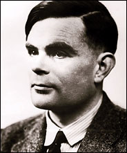 photo:  Alan Turing in 1951.  Credit:  Getty Images