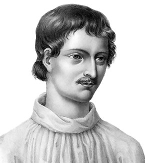 Artistic depiction of Giordano Bruno Artistic depiction of Giordano Bruno