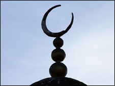 Photo credit: BBC; Subject: Islamic Crescent Photo credit: BBC; Subject: Islamic Crescent