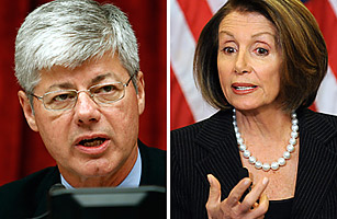 Representative Bart Stupak, and Speaker of the House Nancy Pelosi From left: Kevin Lamarque / Reuters; Tim Sloan / AFP / Getty Images Read more: http://www.time.com/time/politics/article/0,8599,1967819,00.html#ixzz0x3oGSsrp Representative Bart Stupak, and Speaker of the House Nancy Pelosi From left: Kevin Lamarque / Reuters; Tim Sloan / AFP / Getty Images Read more: http://www.time.com/time/politics/article/0,8599,1967819,00.html#ixzz0x3oGSsrp