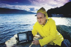 Tom Stoddart, Getty ImagesIn Scotland; a scientist uses sonar in an attempt to find the Loch Ness monster. Tom Stoddart, Getty ImagesIn Scotland; a scientist uses sonar in an attempt to find the Loch Ness monster.